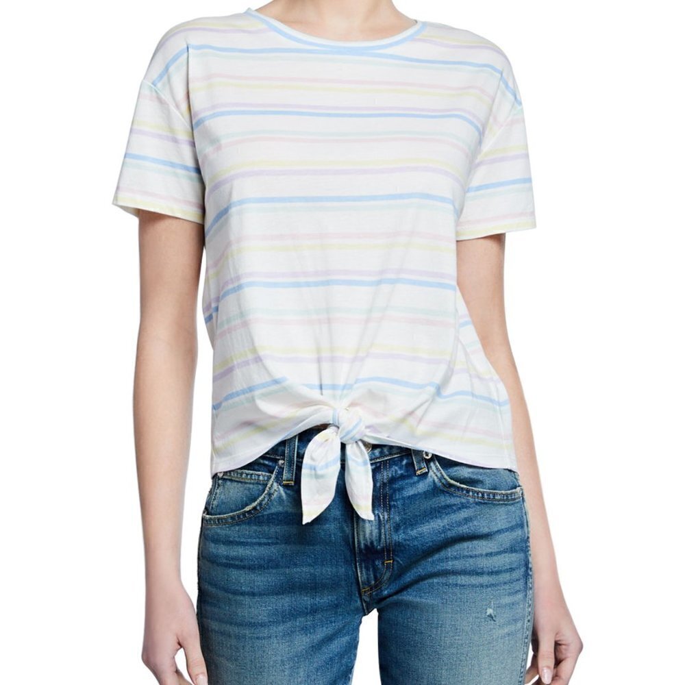 Generation Love Hannah Rainbow Striped Top